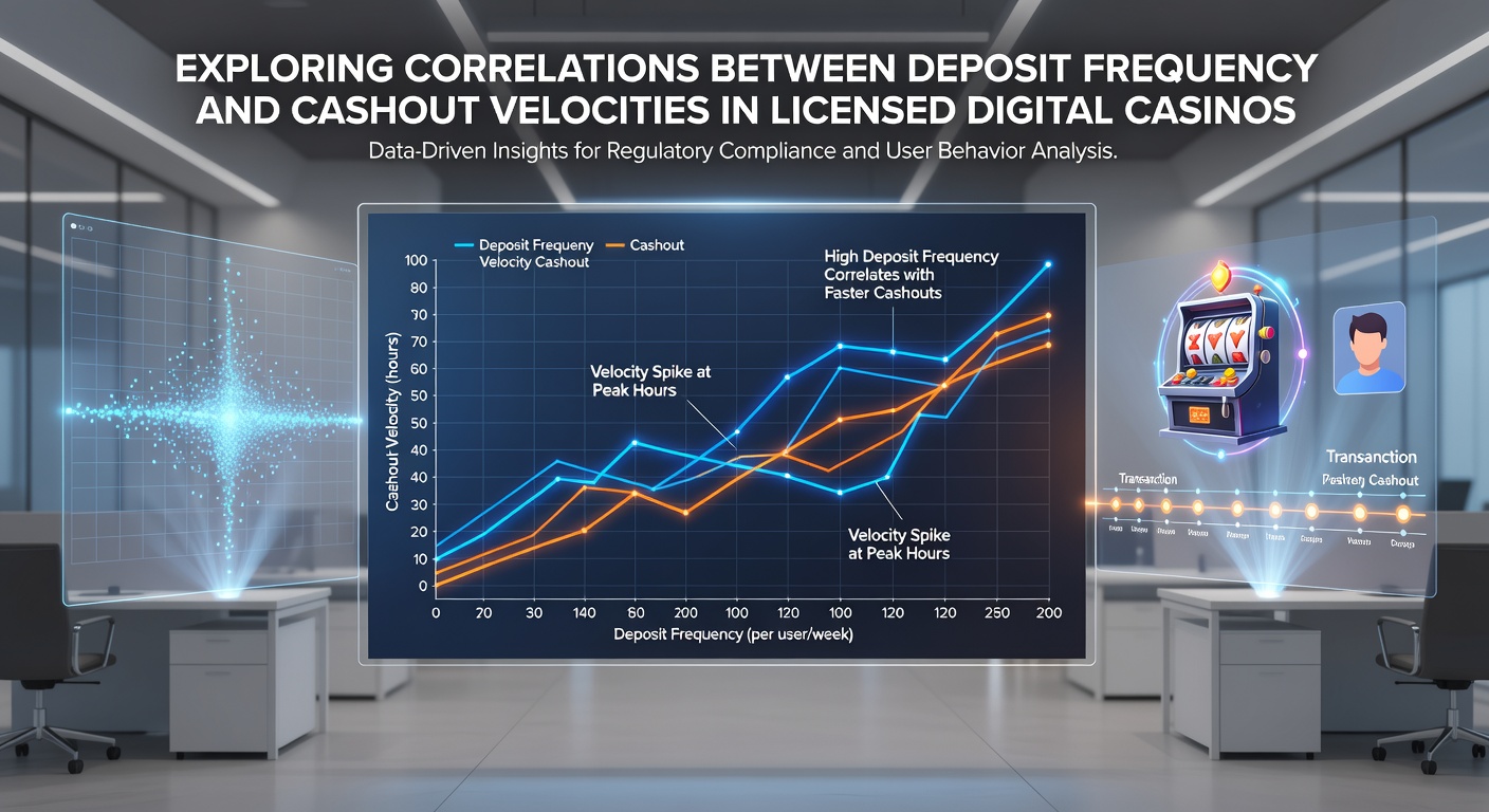 Illustration of payment processing workflows comparing high-frequency and low-frequency deposit accounts in casino systems