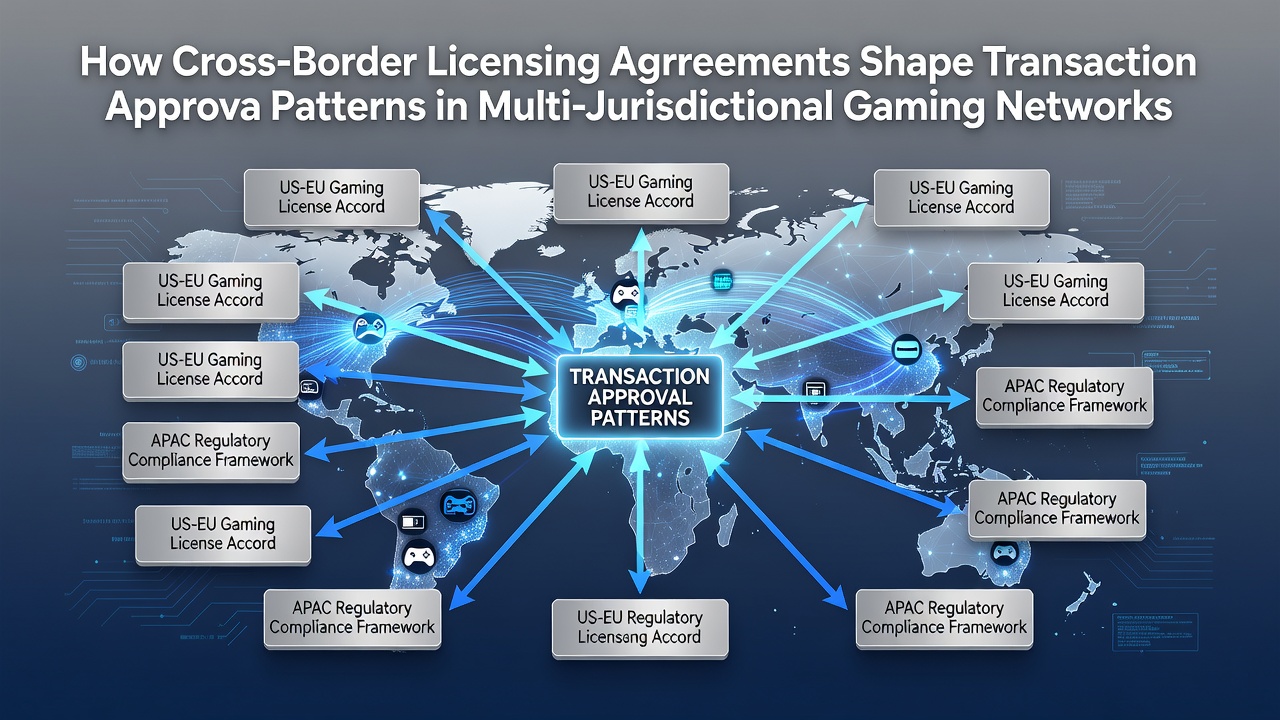 Cross-border licensing frameworks connecting global gaming jurisdictions and transaction systems