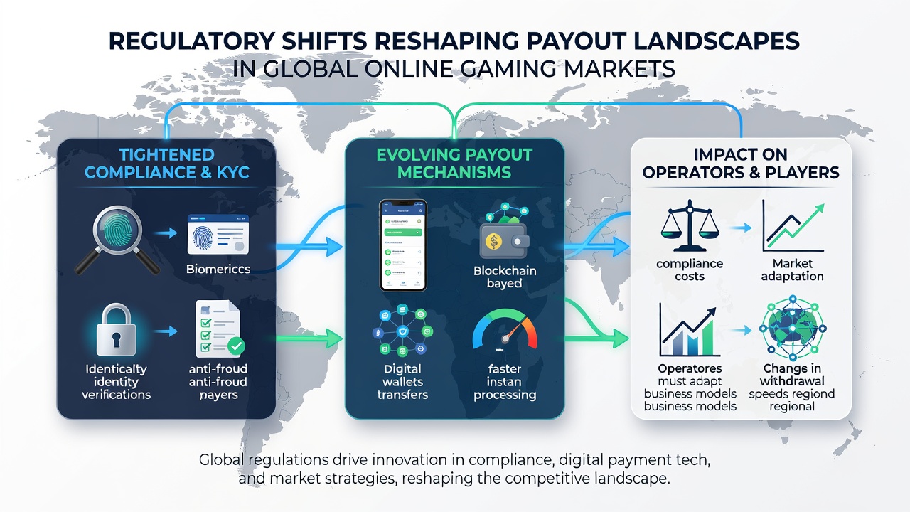 Impact of regulatory updates on digital casino payment processing